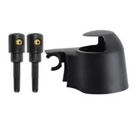 VLZUNO Bras d'essuie-glace arrière, couvercle d'écrou à bascule, buse de Jet de rondelle, for VW, Transporter T5, for Multivan, Caravelle Doubleback California 2003 - 2015 Buse de pulvérisation pour p