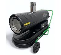 VM-30Di Souffleur à huile intermédiaire 30 kW 56 l - Chauffe-huile - 30 000 W - Avec cheminée - Chauffage d'atelier - Chauffage de salle