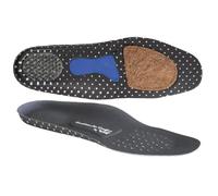 VM FOOTWEAR/Semelles anatomiques pour chaussures/Fibre de bambou/Pointure 42/1 paire/Noir/Semelles confort/Semelles de rechange/Hommes et femmes