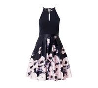 VM Vera Mont Robe de cocktail bleu foncé / rosé, Taille 36