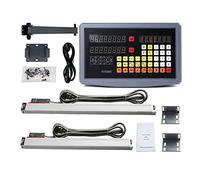 VM600-2 lecture numérique Dro Set Kit d'échelles linéaires 5U lignes d'encodeur linéaire 50mm à 1000mm for les Machines de tour(SDS2MS DRO SET)