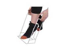 VM947A, Enfile chaussettes, bas et collant - 35cm - Blanc - plus besoin de se plier en deux