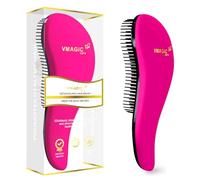 VMAGIC - Brosse démêlante de haute qualité, démêle en douceur, idéale pour les cheveux de toute la famille, sur cheveux secs et humides