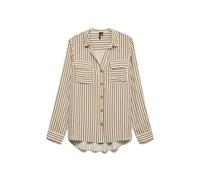 Vero Moda Chemisier VMBUMPY beige/noisette Taille M