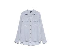 Vero Moda T-shirt manches longues VMBumpy New WVN Noos bleu roi/blanc Taille L