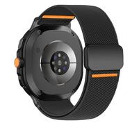 VMBVBHMDF Bande Fit For Samsung Galaxy Watch 8 Classic 46mm Stretch Nylon Correa Pulseira Bracelet pour Galaxy Watch 8 Bracelet 40mm 44mm(Orange)