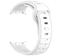 VMBVBHMDF Bracelet adapté fit for Samsung Galaxy Watch 8 40mm 44mm montre 8 montre bande en silicone pour Galaxy Watch8 40 44mm Correa(White)
