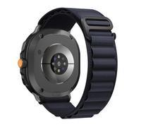 VMBVBHMDF Bracelet Alpine Loop fit for Samsung Galaxy Watch 8 44 mm, 40 mm et 8 Classic 46 mm, accessoire en nylon for Galaxy Watch Ultra 47 mm(Black)