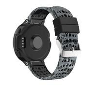VMBVBHMDF Bracelet de montre de rechange en silicone souple, tendance, compatible fit for Garmin Forerunner 735/220/230/235/620/630(Black camouflage)