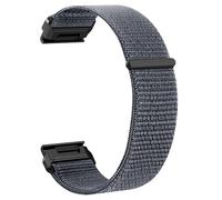 VMBVBHMDF Bracelet De Montre En Nylon À Démontage Rapide, Compatible Fit For Garmin Fenix 8 47 Mm 51 Mm E 7 7X 6 6X 5 5X Epix Pro Enduro 3 QuickFit 22mm 26mm(Grey,22mm)