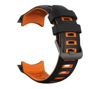 VMBVBHMDF Bracelet De Montre En Silicone 26mm Compatible Fit For Garmin Instinct 2X Solar-Tactical Edition, Bracelet De Rechange(Black Orange)