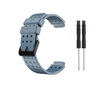 VMBVBHMDF Bracelet De Montre En Silicone Fit For Garmin Forerunner 220 230 235 620 630 735XT Approach S20, Avec Outil De Réparation(Rock Cyan)