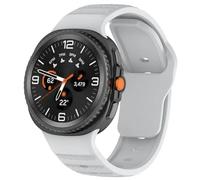 VMBVBHMDF Bracelet de montre en silicone fit for Samsung Watch 8, bracelet classique respirant for Galaxy Watch 8 44 mm 40 mm 2025, accessoire de bracelet(Extreme gray)