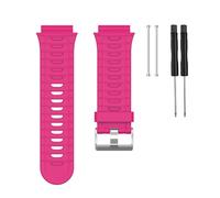 VMBVBHMDF Bracelet de montre en silicone sport, compatible fit for Garmin Forerunner 920XT(Rose red)