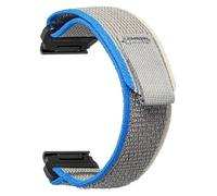 VMBVBHMDF Bracelet De Montre Fit For Garmin En Nylon Quickfit 20, 22, 26mm, Compatible Avec Fenix 5, 6, 7, Tactix 7, Forerunner, EPIX, MARQ, Enduro(Gray,20mm)