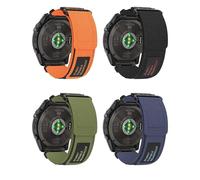 VMBVBHMDF Bracelet De Montre QuickFit 22mm 26mm En Nylon Fit For Garmin Fenix 8 E, Fenix 7 7X 6 6X Pro, Epix 2 Pro, Forerunner 955 945 965(Blue,26mm)