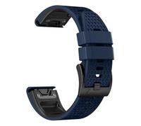 VMBVBHMDF Bracelet De Montre Quickfit Compatible Fit For Garmin Fenix 7X, 7 Pro, Solar 6, 6X Pro, Sapphire 5X, 5 Plus, 26mm 22mm, For EPIX Enduro 2(Midnight blue black,22mm)