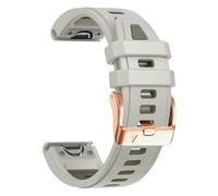 VMBVBHMDF Bracelet De Rechange En Silicone Fit For Garmin Fenix 8 43mm, 7S, 6S Pro, 5S Plus, Epix Pro Gen 2 42mm, 20, 22, 26mm(Sand ash,22mm)