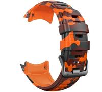 VMBVBHMDF Bracelet De Rechange En Silicone Fit For Garmin Instinct 2X Solar Tactical Edition (26 Mm)(Camo Orange)