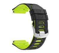 VMBVBHMDF Bracelet de rechange en silicone for montre Garmin Forerunner 920XT, accessoire de sport réglable(Black green)