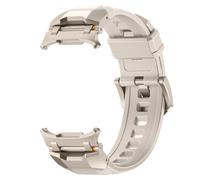 VMBVBHMDF Bracelet en caoutchouc souple fit for Samsung Galaxy Ultra Watch Ultra 47 mm, bracelet de sport Correa fit for Samsung Galaxy 7 Ultra 47 mm(Titanium Starlight)