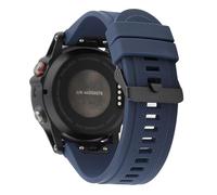 VMBVBHMDF Bracelet En Silicone 20/22/26mm For Montre Fit For Garmin Fenix 7X, 6X, 5X, 7S, 6S, 5S Pro, 7, 6, 5 Plus, 3HR, 945, Epix Gen 2, Enduro Instinct 1, 2X(Blue,26mm)