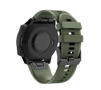 VMBVBHMDF Bracelet En Silicone À Ajustement Rapide Fit For Garmin Fenix 8 E 7X 6X Pro 5 5X Plus Epix Pro Gen2, 20mm, 22mm, 26mm(Green,22MM)