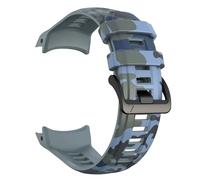 VMBVBHMDF Bracelet imprimé camouflage 22 mm 26 mm compatible fit for Garmin Instinct 3 et Instinct E, compatible fit for Garmin Fenix 8 et Approach S70(Blue,45mm)