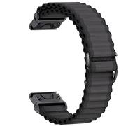 VMBVBHMDF Bracelet QuickFit 26mm 22mm En Nylon Bicolore For Montre Fit For Garmin Fenix E 8 7X 7 6 6X/Epix Pro Gen 2 51mm 47mm/Tactix(Dark grey,22mm)