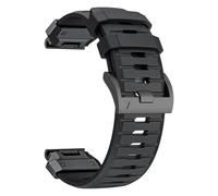 VMBVBHMDF Bracelet QuickFit en caoutchouc fluoré 22 mm 26 mm compatible fit for Garmin Fenix 8, 7X, 7Pro, Epix Pro Gen2, 47 mm 51 mm compatible fit for Garmin Fenix 6, 6X Pro, 5XPlus(Black,26mm)