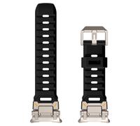 VMBVBHMDF Bracelet Sport En Caoutchouc Avec Connecteur Métallique Explorer, Compatible Fit For Samsung Galaxy Watch 7 Ultra 47 Mm, Bracelet En Silicone For Galaxy Watch Ultra(Black 1)
