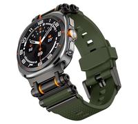 VMBVBHMDF Bracelet sport en caoutchouc fit for Samsung Galaxy Watch 7 Ultra 47 mm, bracelet en silicone for Galaxy Watch Ultra 47 mm, accessoires de remplacement(B-Green)