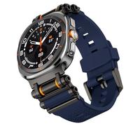 VMBVBHMDF Bracelet sport en caoutchouc fit for Samsung Galaxy Watch 7 Ultra 47 mm, bracelet en silicone for Galaxy Watch Ultra 47 mm, accessoires de remplacement(B-Blue)