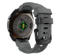 VMBVBHMDF Bracelet Sport En Silicone For Montre Fit For Garmin Fenix 8 E 7 7X Pro 6 6X 5 5X/Epix/Instinct/Forerunner 970 QuickFit 22mm 26mm(Dark Gray,26mm)