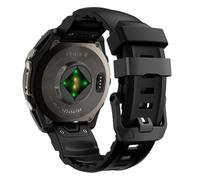 VMBVBHMDF Bracelet Sport En Silicone For Montre Fit For Garmin Fenix 8 E 7 7X Pro 6 6X 5 5X/Epix/Instinct/Forerunner 970 QuickFit 22mm 26mm(Black,26mm)