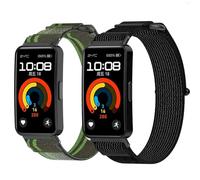 VMBVBHMDF Bracelet Trail Loop Fit For Huawei Band 9, 8 Et 10, Accessoire Réglable En Nylon Élastique, Compatible Avec Fit For Huawei Band 10(Blue gray,Band10NFC)