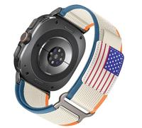 VMBVBHMDF Bracelet Trail Loop Fit For Samsung Galaxy Watch 7 Ultra 47mm, Accessoire Sport En Nylon, Compatible Fit For Samsung Galaxy Watch Ultra 47mm(Orange beige 1,XL)