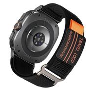 VMBVBHMDF Bracelet Trail Loop Fit For Samsung Galaxy Watch 7 Ultra 47mm, Accessoire Sport En Nylon, Compatible Fit For Samsung Galaxy Watch Ultra 47mm(Black TR,L)