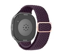 VMBVBHMDF Bracelet tressé fit for Samsung Galaxy Watch 8/8 classique 44 mm 40 mm 46 mm Bracelet ceinture bracelet Correa Pulseira Galaxy Watch 8 bande(Burgundy)