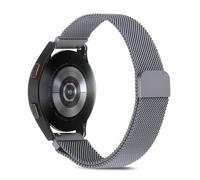 VMBVBHMDF Bracelet universel Milan en acier inoxydable, 22mm 20mm, fit for Garmin Forerunner 970 570 965 745 255 265 245 645 S70, bracelet de remplacement(Space gray,22mm)