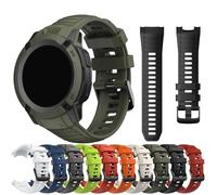 VMBVBHMDF Bracelets De Rechange For Montre Fit For Garmin Instinct 2X Solar, En Silicone, For Homme(Grey)