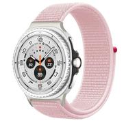 VMBVBHMDF Bracelets de sport en nylon adaptés fit for Samsung Galaxy Watch 8 Accessoires watch classiques Bracelet Correa Galaxy Watch 8 bande de 40mm 44mm(Bright pink)