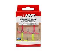 VMC Hamecon Triple UV Round 1X 4551 Assort. - H.No.1 - Pink-Chartreuse - AVM351504