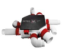 VMC Hygro - UNELVENT - Type B - 6 Sanitaires - Simple Flux - Blanc