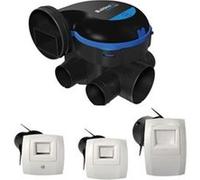 VMC hygroréglable EasyHome Hygro Premium MW + bouches BAHIA Curve Elec - Kit EasyHome Hyg Doré G