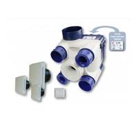 VMC simple flux - UNELVENT - VMC DECO KIT DETECTION HUMIDIT - Bi-vitesses - Sanitaire