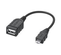 VMC-UAM2 - Adaptateur de données - connecteur du caméscope mâle pour USB femelle - 10 cm - noir - pour Handycam FDR-AX40, AX43, AX55, AX60, AXP55,