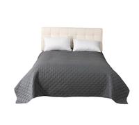 VMDVBNA Alèse imperméable Couvre-lit imperméable, protège-Matelas matelassé, for lit King Size, for Animaux domestiques, Chiens et Chats, Couvre-lit pour Lit(1 Grey,173x208cm(68x82in) E)