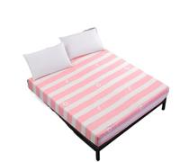 VMDVBNA Alèse imperméable Protecteur de Matelas imperméable à Motif Classique, Drap-Housse Respirant avec Housse Bande élastique pour Lit(C1,90X200X30cm)