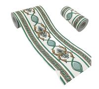 VMDVBNA Frise murale adhesive 10M auto-adhésif plinthe ligne autocollant mural bordure décor coin taille étanche à la maison papier peint pour la Maison(D)